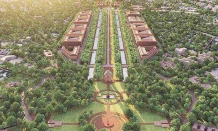 Rajpath's Central Vista Avenue project (Image: Students of Master in Sustainable Architecture at Central University of Rajasthan, Counterview)