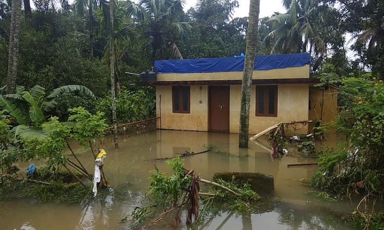 The floods in Kerala in 2018 (Image: Ranjith Siji, Wikimedia Commons: CC BY-SA 4.0)