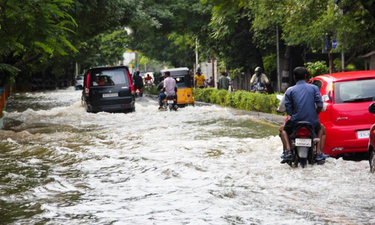 Flooding, a regular event in Chennai city (Image Source: IWP Flickr photos)