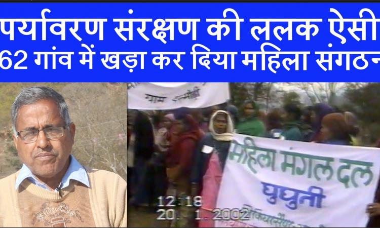पर्यावरण संरक्षण की ललक ऐसी 62 गांव में खड़ा कर दिया महिला संगठन