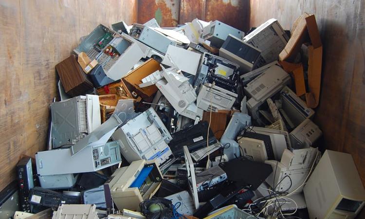 India is the third largest electronic waste producer in the world (Image: Wallpaperflare)