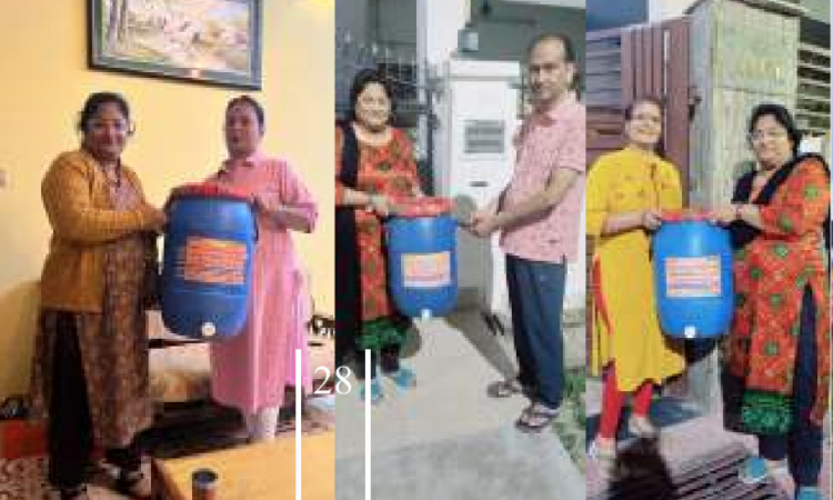 स्वच्छ भारत के निर्माण का आधार आदर्श मोहल्ला अभियान,Pc- लोक सम्मान