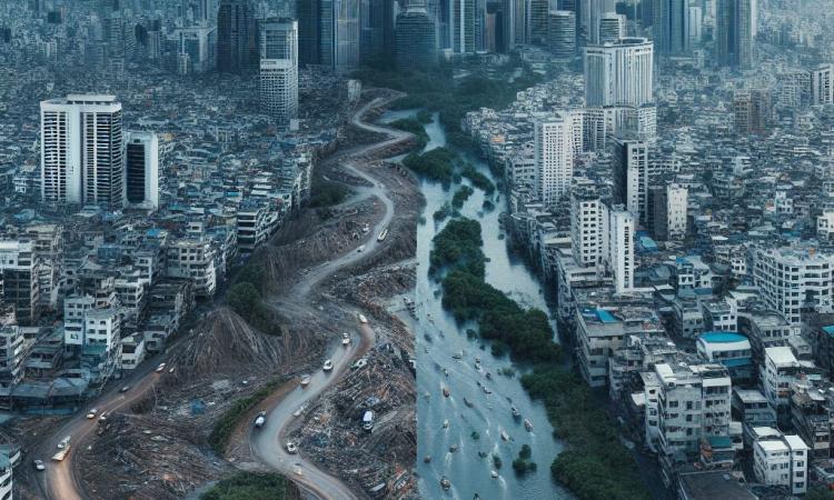 प्रकृति की छाती पर शहरीकरण के नाच का नतीजा
