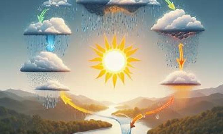 जलवाष्प से बनते हैं बादल