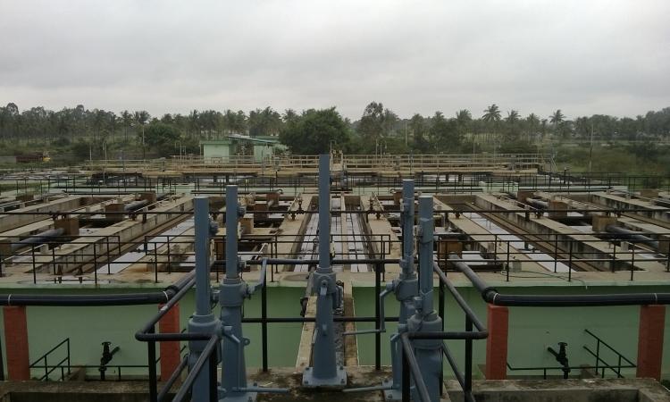 A sewage treatment plant at Bangalore, Jakkur for managing urban water sustainably. Image for representation purposes only. (Image Source: IWP Flickr photos)