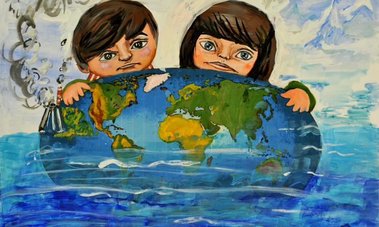 Climate change: Russian art contest (Image: UNDP; CC BY-NC-SA 2.0 DEED)