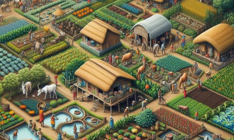 आत्मनिर्भर गाँव में कृषि की भूमिका