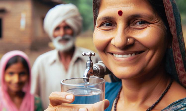 गांव-गांव तक पहुँच रहा है पीने का साफ़ पानी