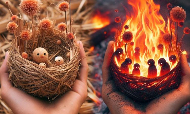 पराली जलाने से नुकसान एवं फसल अवशेष प्रबंधन