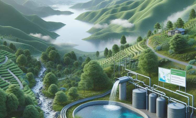 पर्वतीय क्षेत्रों में कम लागत तकनीक द्वारा वर्षा जल संग्रहण