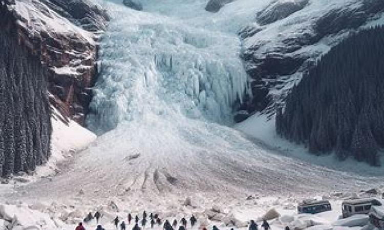 हिमाचल में हिमस्खलन की घटनाएं 