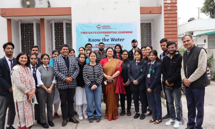 विश्व जल दिवस पर यूसर्क द्वारा दो दिवसीय "जल को जानो कार्यक्रम प्रारंभ