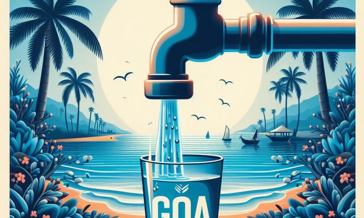 गोवा के जलजीवन मिशन की प्रतिकात्मक तस्वीर