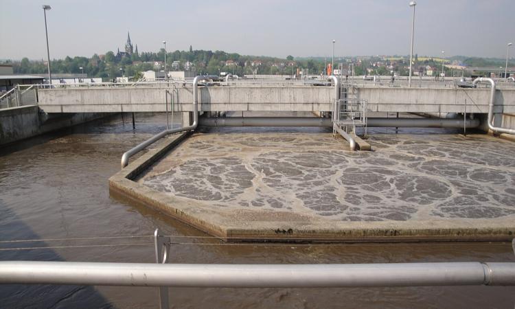 Wastewater treatment plant. Image for representation purposes only (Image Source: SuSanA Secretariat via Wikimedia Commons)
