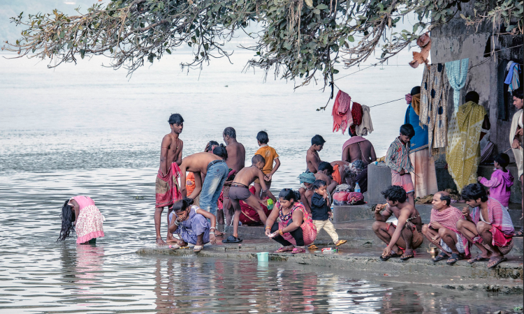 प्रदूषित पानी ,फोटो- flickerIndiawaterportal 