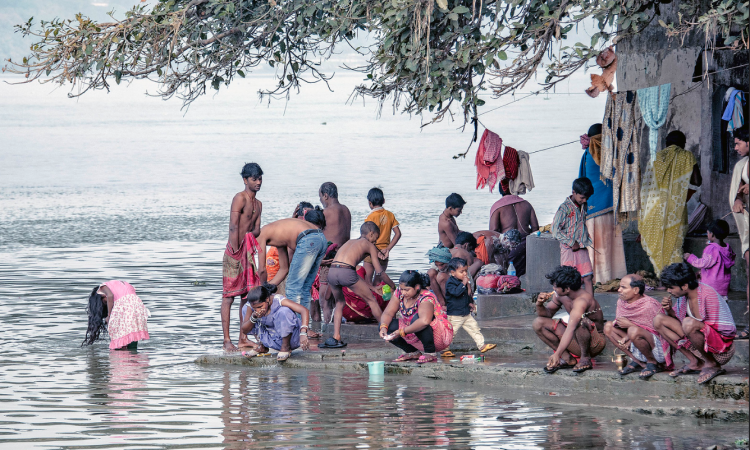 प्रदूषित पानी ,फोटो- flickerIndiawaterportal