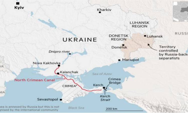क्या क्रीमिया “जल संकट” ने रूस-यूक्रेन तनाव में नया मोर्चा खोला
