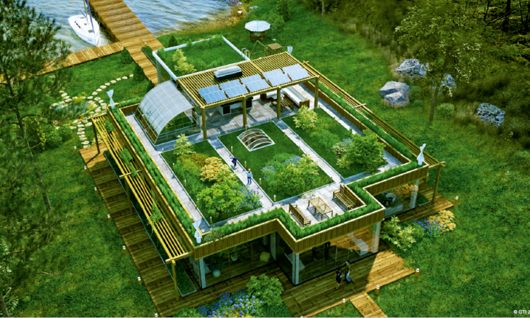 Eco friendly house