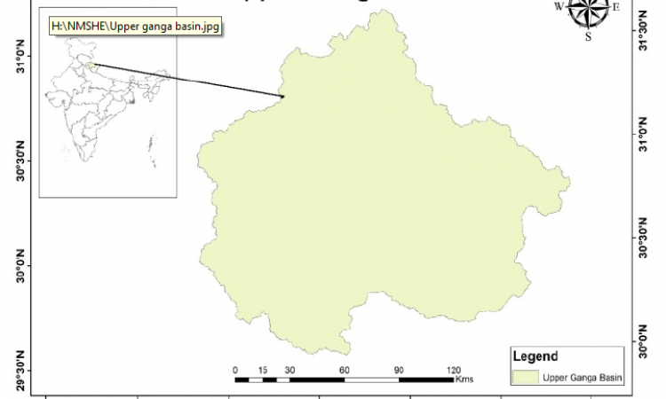 ऊपरी गंगा बेसिन में हिम मानचित्रण और वेब अनुप्रयोग