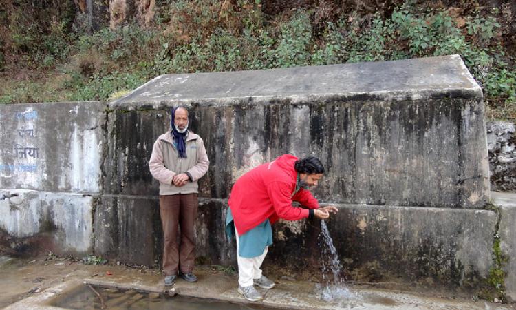 पाटुड़ी गाँव का जलस्रोत