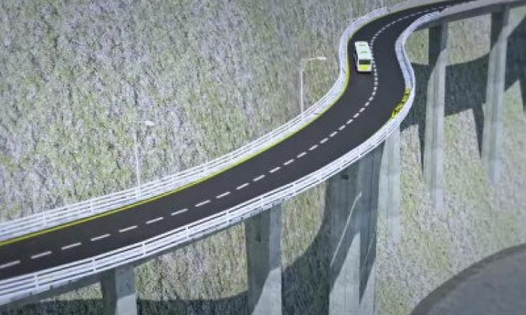 All weather road project