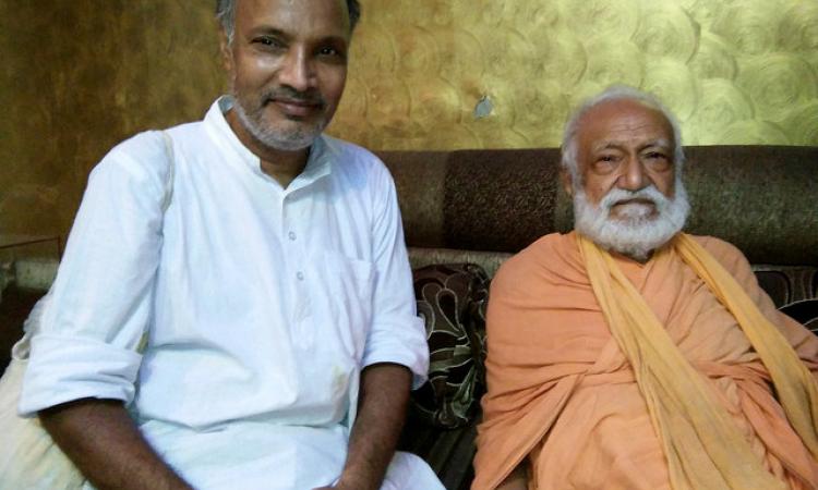 Arun Tiwari and Swami Sanand