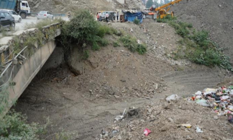 चंडीगढ़-शिमला राजमार्ग के चौड़ा होने से खत्म हुआ एक झरना