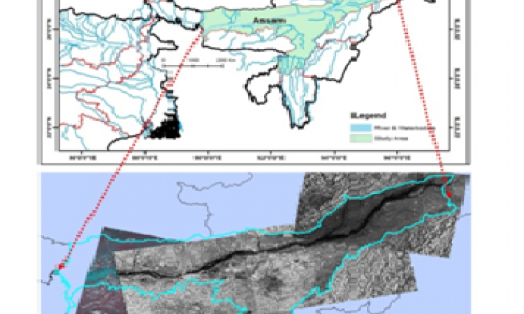 उन्नत भू-स्थानिक डेटा विश्लेषण का उपयोग करके असम राज्य में ब्रह्मपुत्र नदी की जलधाराओं की बाढ़ की मैपिंग