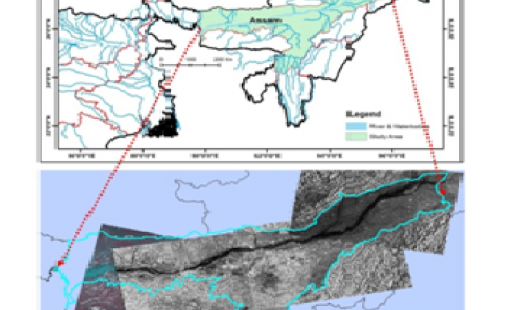 उन्नत भू-स्थानिक डेटा विश्लेषण का उपयोग करके असम राज्य में ब्रह्मपुत्र नदी की जलधाराओं की बाढ़ की मैपिंग