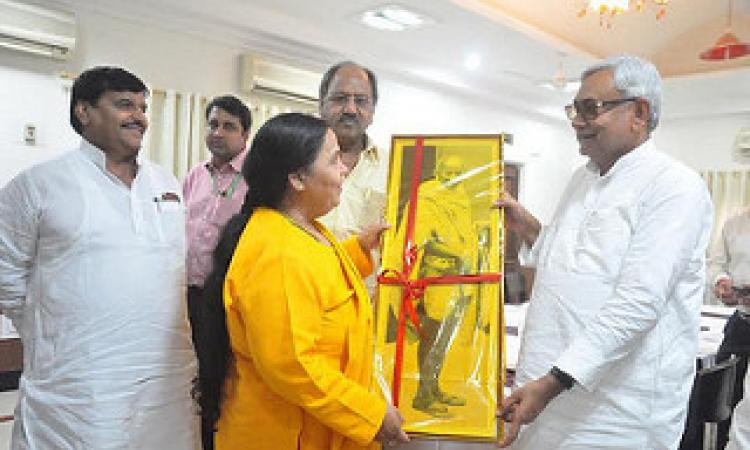 Uma Bharti and Nitish Kumar