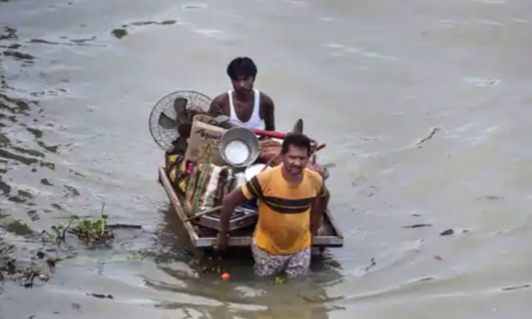 प्रयागराज में बढ़ा बाढ़ का खतरा फोटो साभार- google