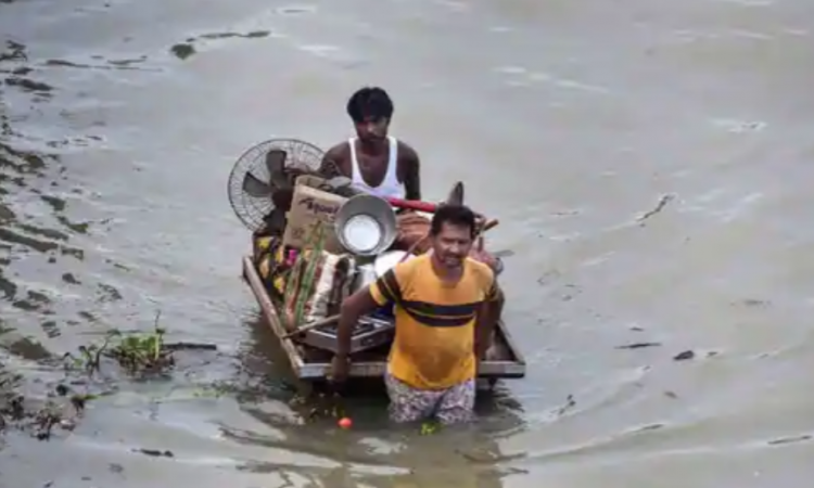 प्रयागराज में बढ़ा बाढ़ का खतरा फोटो साभार- google