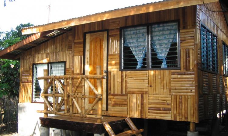 bamboo house