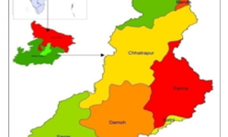 भारत की केन नदी बेसिन की स्थिति