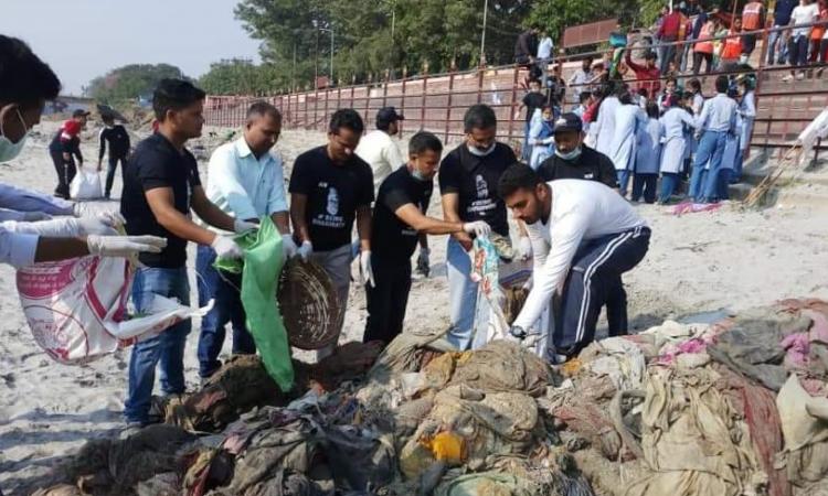 शिखर कर रहे गंगा स्वच्छता का भगीरथ प्रयास