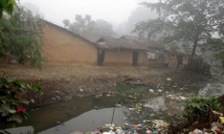 polluted canal