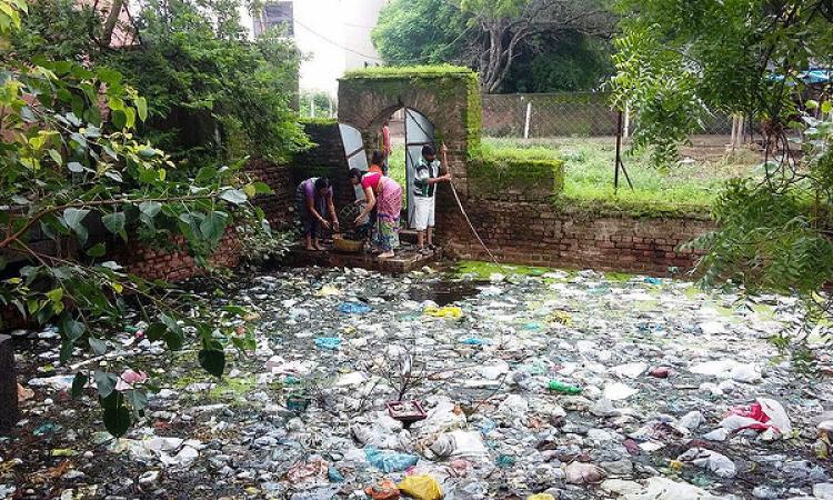 polluted well