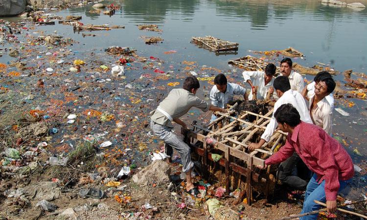 river pollution