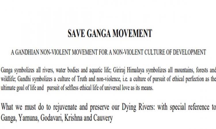 save Ganga movement