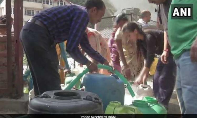 हिमालयी क्षेत्रों में जल संकट
