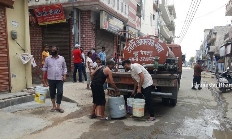 सूखने की कगार पर जयपुर के नल