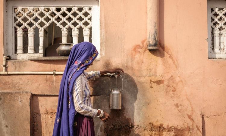 People in rural areas lack potable water, and use unsafe sanitation and hygiene facilities (Image: Sebastian Dahl)