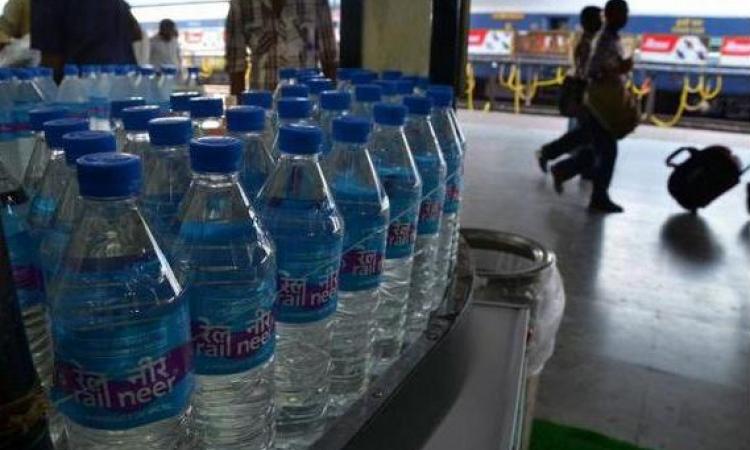 Bottled water at railways (Source:India Rail Info)