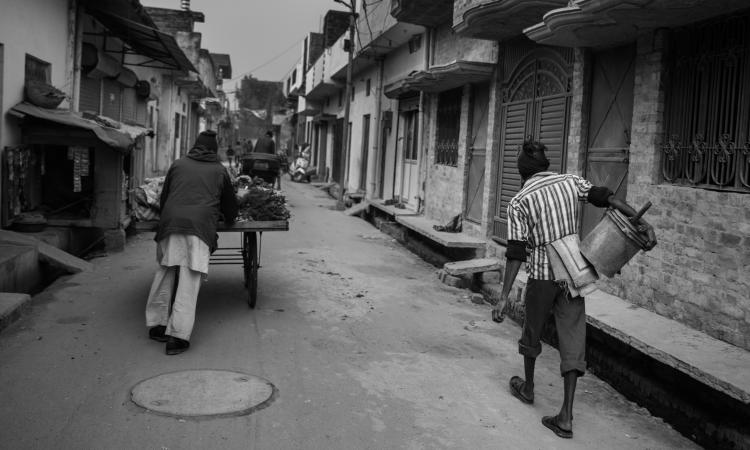 The toilet cleaners of Lucknow (Image source: CS Sharada Prasad)