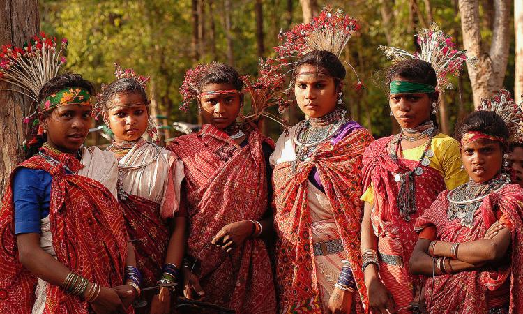 Indigenous groups that lived and helped maintain the forests for centuries have been undermined (Image: Baiga women, Wikimedia Commons; CC BY-SA 3.0)