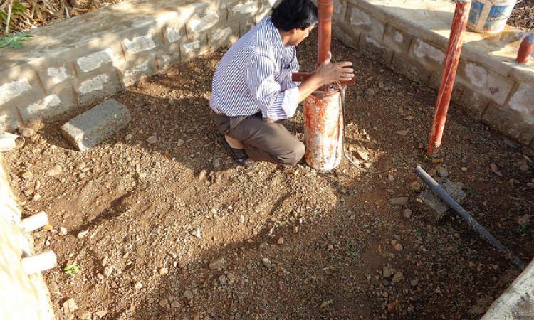 A borewell in Chitradurga, Karnataka (Source: IWP flickr photos)