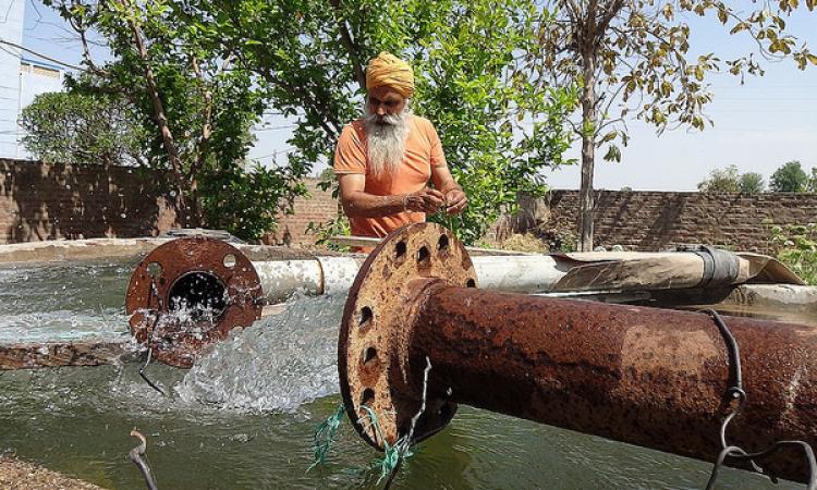 Tubewells in Punjab. (Source: IWP Flickr photo)