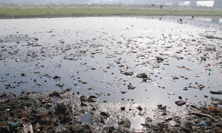 Yamuna river in Agra