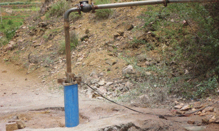 Groundwater extraction (Source: Karuna Society)