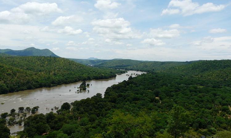 Cauvery river in Karnataka (Source: AmyNorth via Wikipedia)
